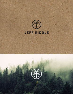 Propuesta de logo para Jeff Riddle, una compañía de autoayuda | Logo proposal for Jeff Riddle, a self help business.