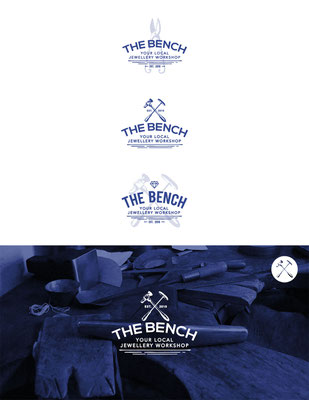 Propuestas de logo para The Bench, un taller de joyería tradicional | Logo proposals for The Bench, a traditional jewellery workshop