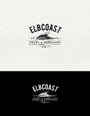 Propuesta de logo para Elbcoast, empresa de diseño de moda e interiores | Logo proposal for Elbcoast, a vintage maritime fashion & interior business