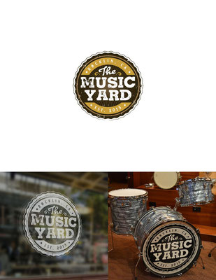 Propuesta de logo para The Music Yard, una tienda de música | Logo proposal for The Music Yard, a music store