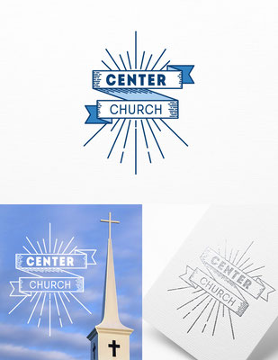 Propuesta de logo para Center Church | Logo proposal for Center Church