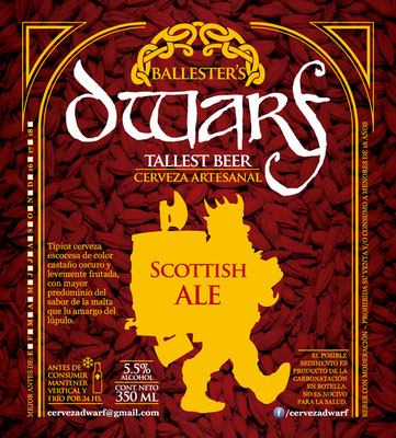 Etiqueta Scottish Ale