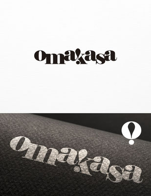 Propuesta de logo para Omakasa, un concepto único en cenas | Logo proposal for Omakasa, a unique concept in dining