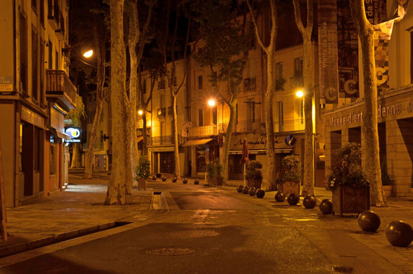 Boulevard Maréchal Joffre et Musée d'art moderne de Céret