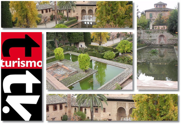Pasear en La Alhambra