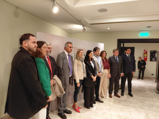 Presentación de El Rocío en Buenos Aires Scioli Teruel
