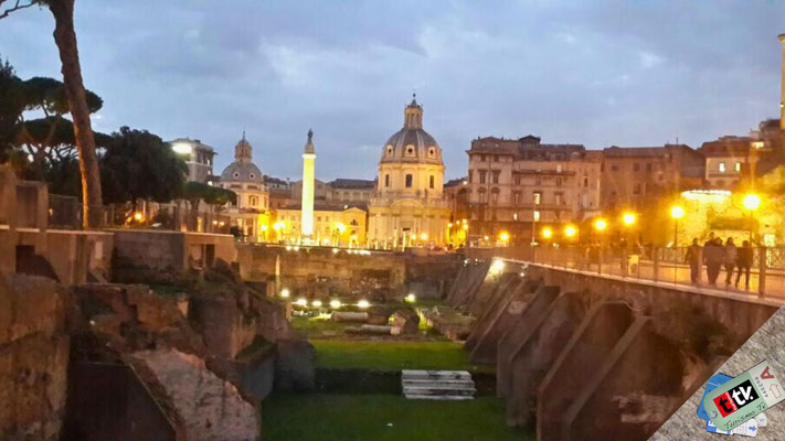 Roma al atardecer