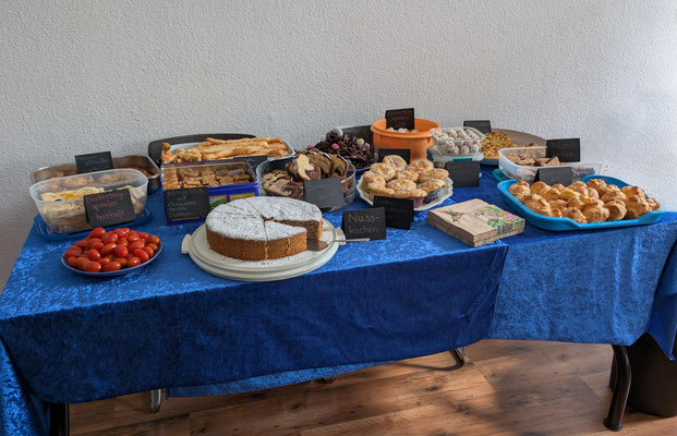 Stärkung für alle Teilnehmer in der LBV-Geschäftsstelle (Foto: Katharina Dannenbauer)