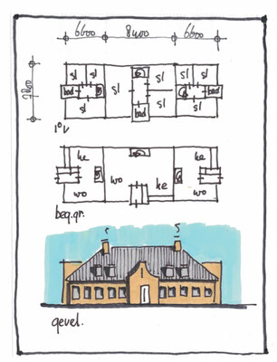 Baarsdorpermeer, 3 woningen geschakeld