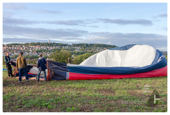 Ballonname: »Never Surrender« Volumen: 2.200 m3 • Pilot Stephan Wittich, DE