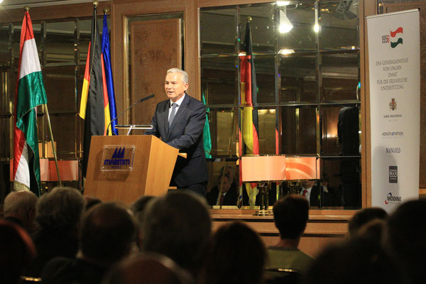 Generalkonsul Thomas Strobl • Minister für Inneres • Gedenkfeier • 1956 Ungarn Stuttgart, Maritim Hotel 2017