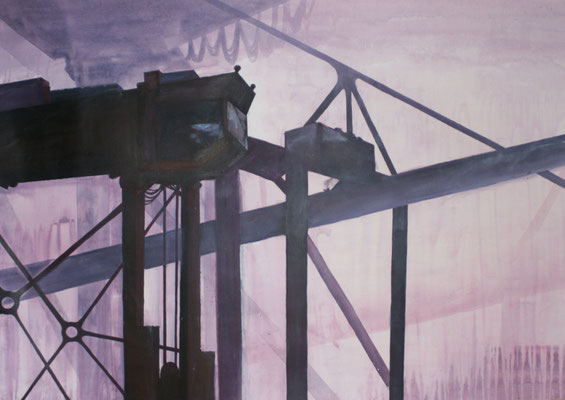 HH II, 2010, Acryl auf Leinwand, 90 x 60 cm