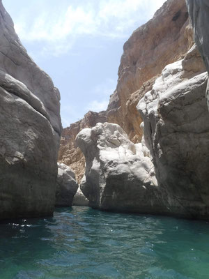 Piscine naturelle dans Wadi Bani Khalid (2ème partie)