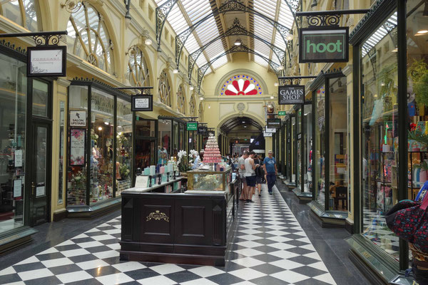 The Royal Arcade, plus ancienne galerie de Melbourne datant de 1870