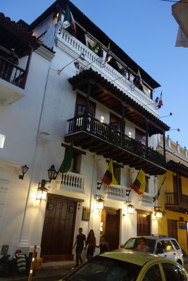 Carthagène des Indes : hôtel Don Pedro de Heredia