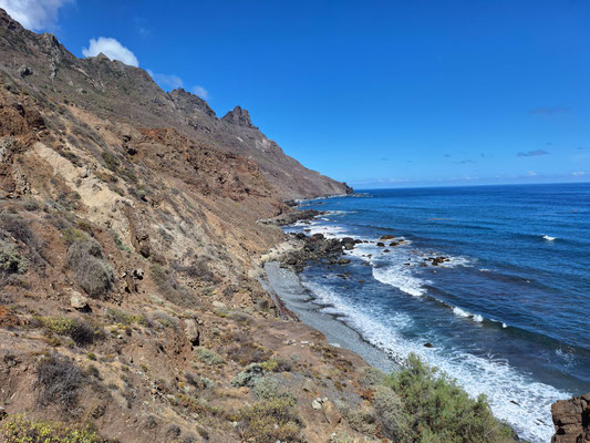 Plage de Tachero à Taganana