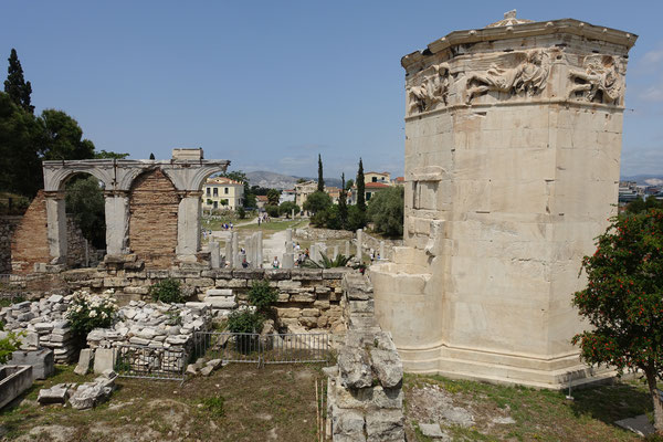 Athènes : agora romaine