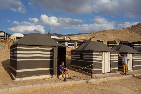 Les tentes du Seven Wonders Bedouin Camp