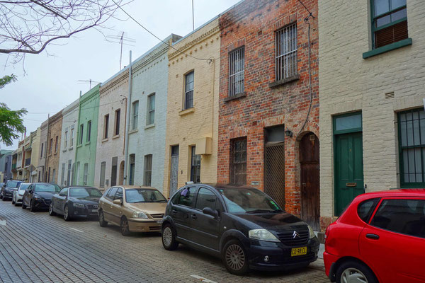 Anciennes maisons à Sydney