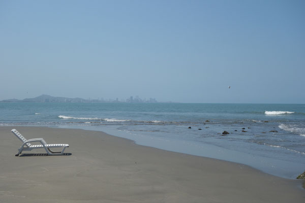 La Boquilla : plage de la Caleta Juan José