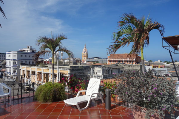 Carthagène des Indes : hôtel Don Pedro de Heredia