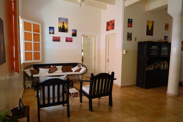 Salon Chez Coumbis à Gorée