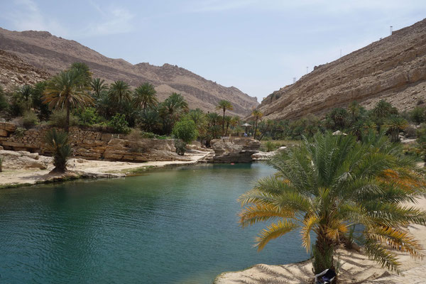 Partie basse du Wadi Bani Khalid