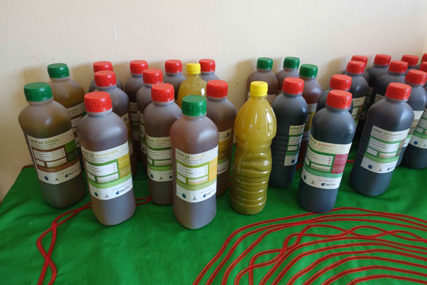 Falia : vente de jus de fruits locaux