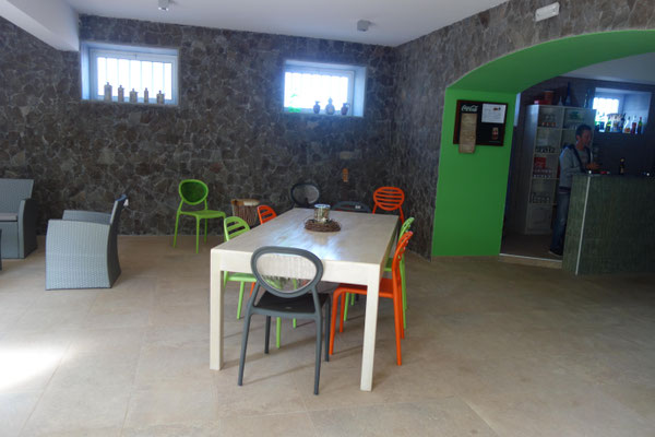B&B Coraçao, espace collectif près de la piscine
