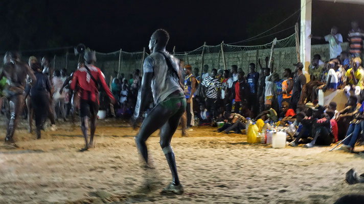 Lutte sénégalaise à Fimela