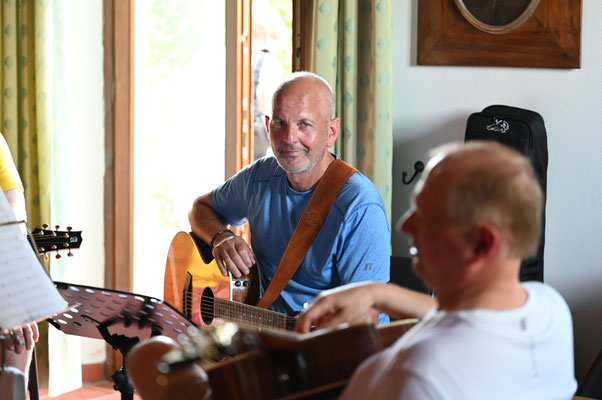 Gitarrenworkshop mit Peter Kroll-Ploeger und André Tolba in der Toskana