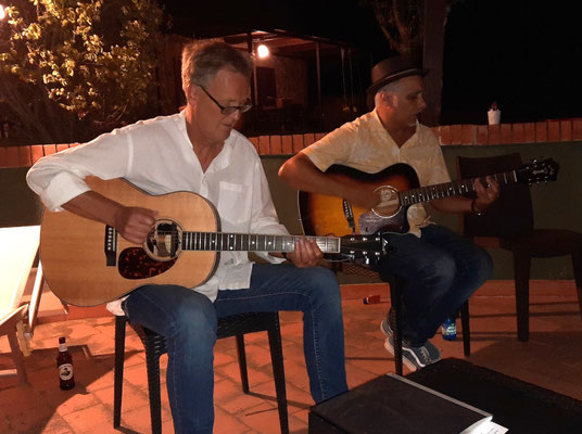 Gitarrenworkshop mit Peter Kroll-Ploeger und André Tolba in der Toskana