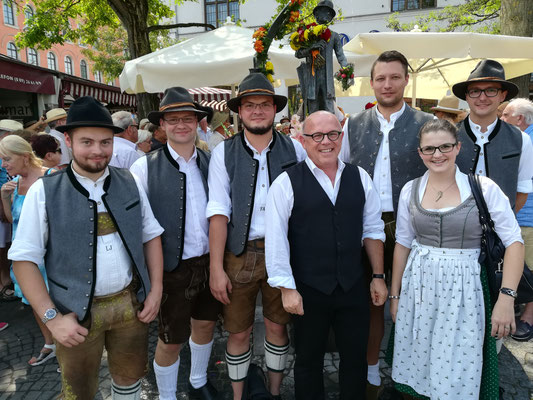 Brunnenfest Viktualienmarkt 2018