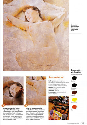 Artistes Magazine - n° 149 - "Peindre le nu" (Couverture) - janvier / février 2011