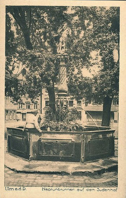 Neptun Brunnen - Standort: Judenhof