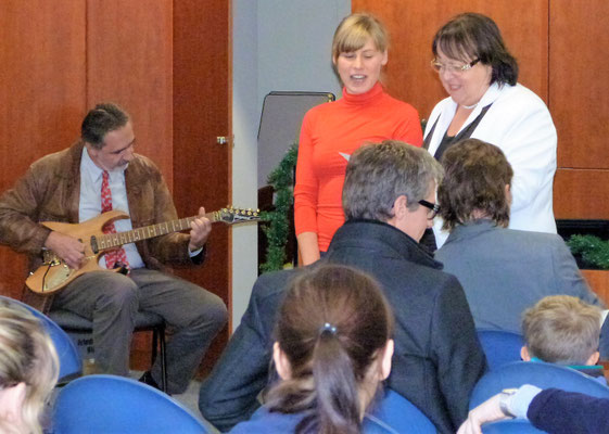 2014 auf dem Allergologenworkshop von Frau Dr. Hauswald (im weißen Arztkittel). Danke für die Freigabe, Frau Hauswald! [Foto: Dr. Yury Yarin]