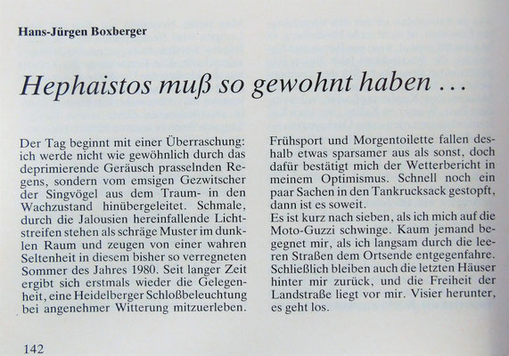 So beginnt der Ausatz über italienische Motorradtechnik und deutsche Romantik.