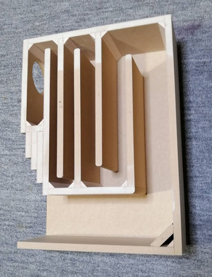 8cm W3-2141で 40Hz まで再生するバックロードホーン - nobi