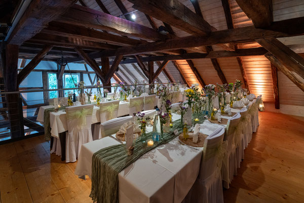 Hochzeit Feiern in der Kelter in Notzingen mit bis zu 85 Personen und Gastgarten