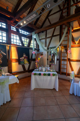 Hochzeit Feiern in der Kelter in Notzingen mit bis zu 85 Personen und Gastgarten