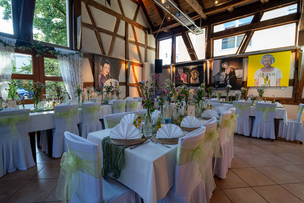 Hochzeit Feiern in der Kelter in Notzingen mit bis zu 85 Personen und Gastgarten