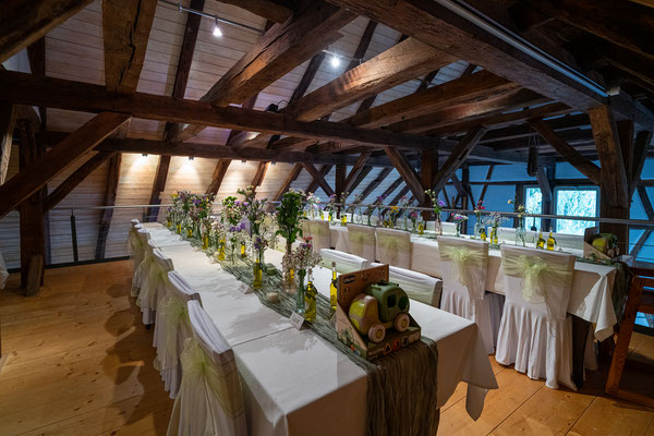 Hochzeit Feiern in der Kelter in Notzingen mit bis zu 85 Personen und Gastgarten