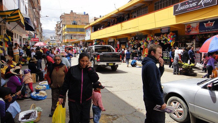 Huaraz - am Markt
