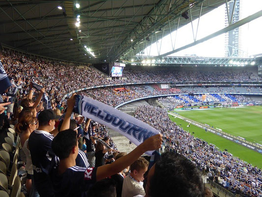 Etihad Stadium. Melbourne Victory vs. Sidney FC