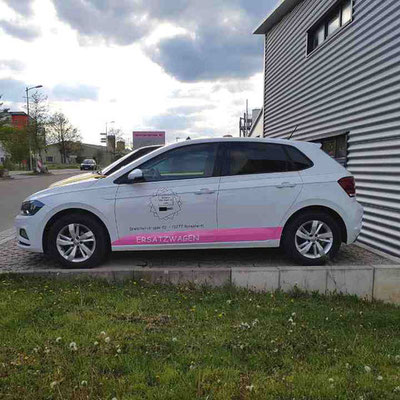 VW Polo: Ersatzfahrzeug / Leihwagen während der Autoreparatur in Rutesheim
