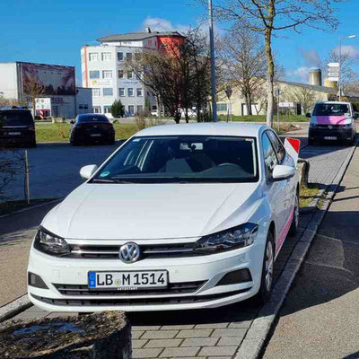 VW Polo: Ersatzfahrzeug / Leihwagen während der Autoreparatur in Rutesheim