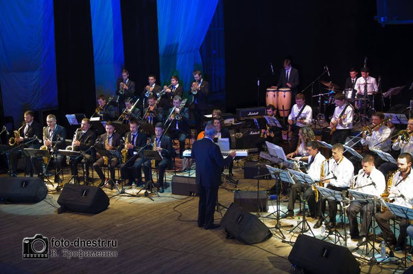 27 мая 2015. Проект «River Jazz» . «Zelensky Big Band» Приднестровского Института искусств и «Jazz Orchestra» Академии музыки Республики Молдова.