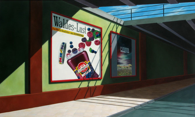 <b>Waldes-Lust</b><br>Öl/Leinwand | 1986 | 120 x 200 cm