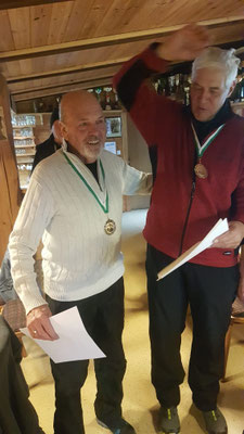1. Platz und Vereinsmeister: Frisch Werner & Lickl Hannes