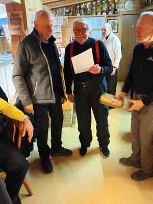 9. Ing. Josef Spindler. Unser eifrigster Teilnehmer mit 42 Spieltagen!
